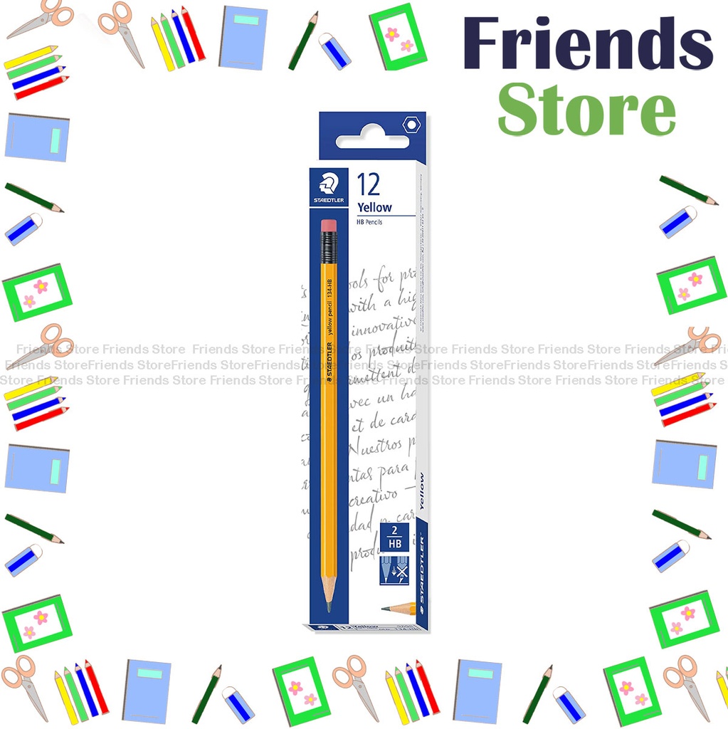 Staedtler - HB Pencils 134-HB (12pcs/box)