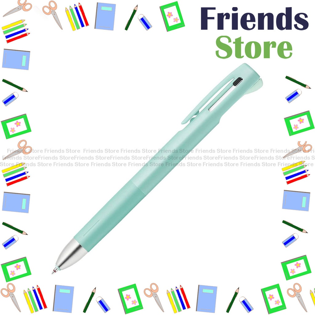 Zebra 斑馬牌 - Zebra Blen 2+S Multi-Pen 0.7mm Mint-Green Barrel  (B-B2SA88-BG)