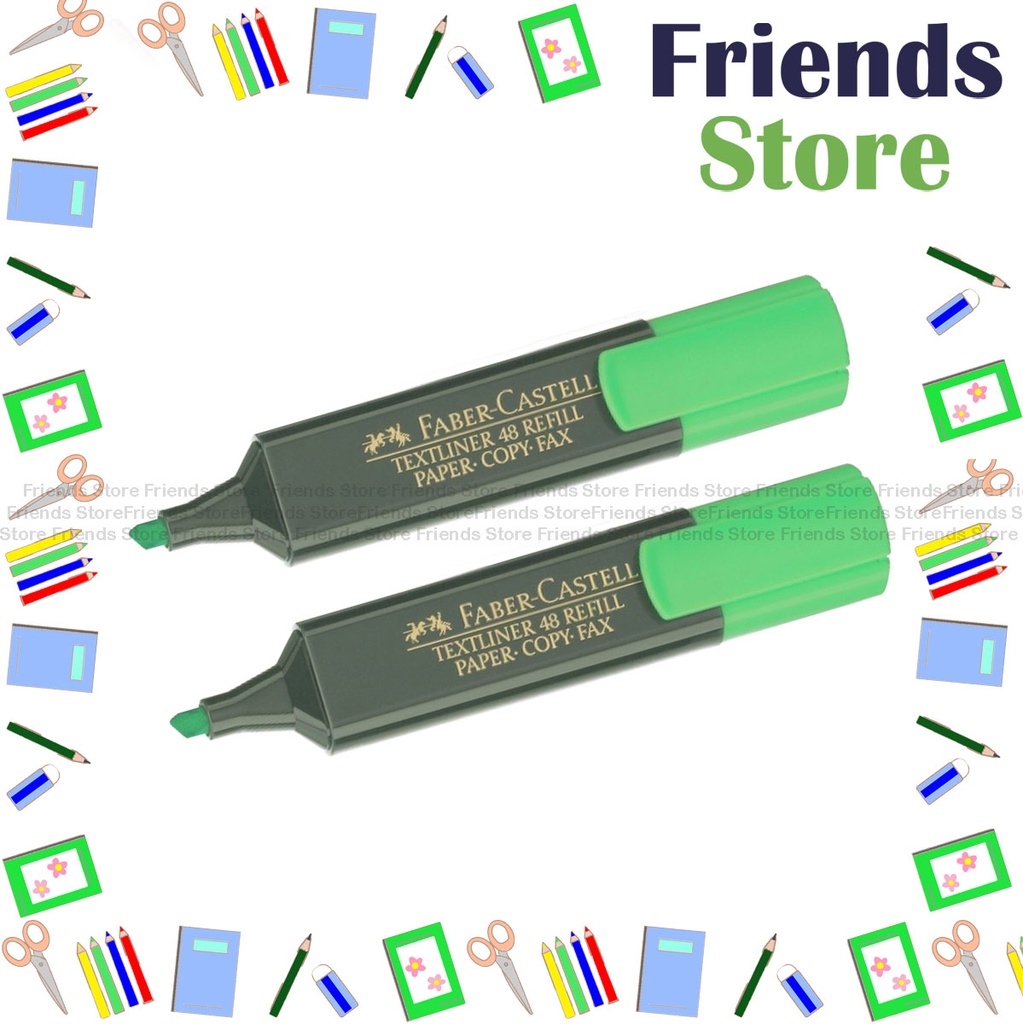 FABER CASTELL - Textliner (Green) x2pcs