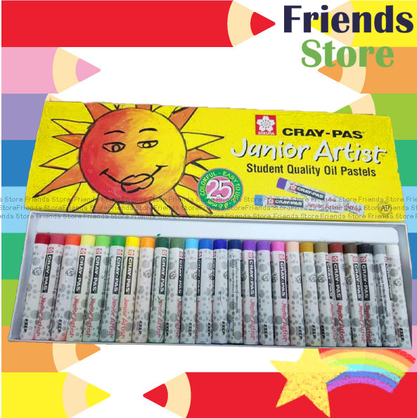 SAKURA - Junior Oil Pastel 25 Colour Set