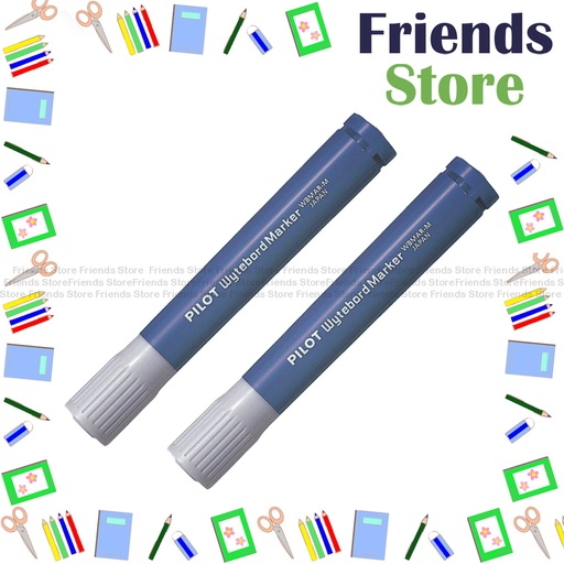[124007N] PILOT - WBMAR-M Whiteboard Marker (Blue) X 2