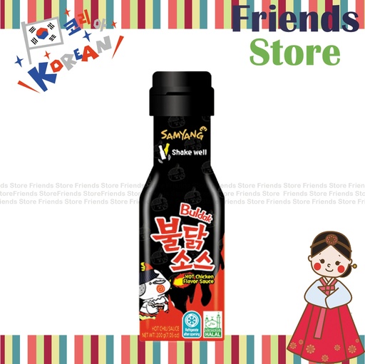 [4GZ26] 三養 - 韓國辣雞汁 雞肉風味醬 火辣雞醬 (200克 X 1)最佳食用日期：2025年9月或之後