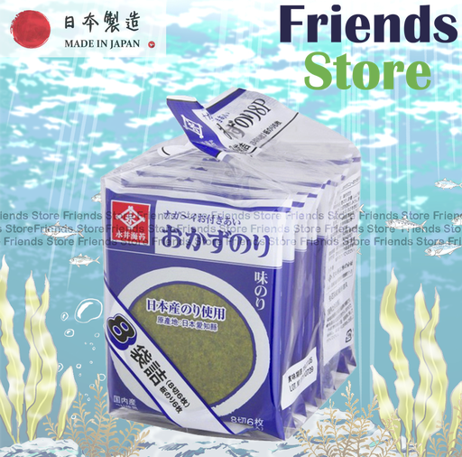 [4129N] 永井海苔 - Japanese Seasoned Seaweed (2.2g X 8) (Parallel Imported Goods)