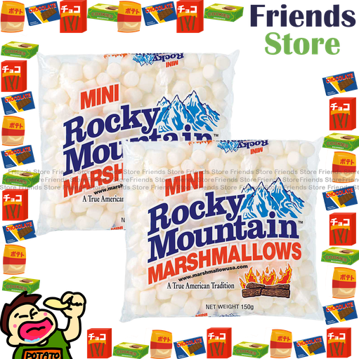 [4004424] Rocky Mountain - MINI Marshmallows (150g X 2)