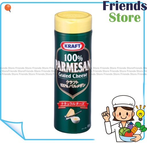 [40007719] Kraft - KRAFT Grated Parmesan (80g) BBD: on/after 1 APR 2025
