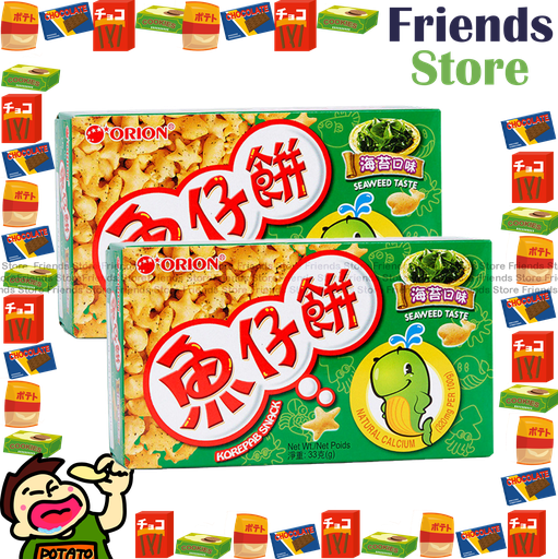 [4007683A] ORION - Korepab Snack (Seaweed Flavor) 33g x2