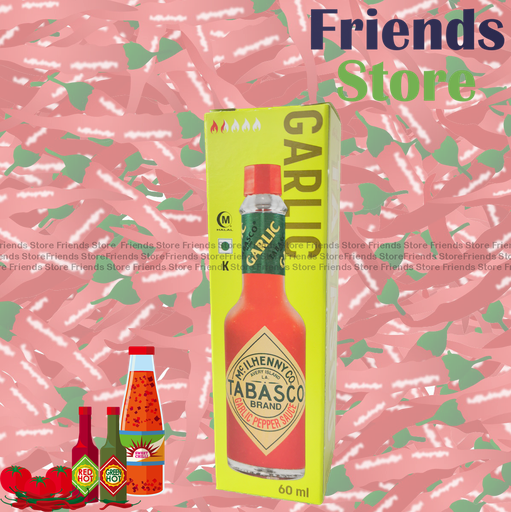 [4004420C] TABASCO - Garlic Pepper Sauce (60ml)