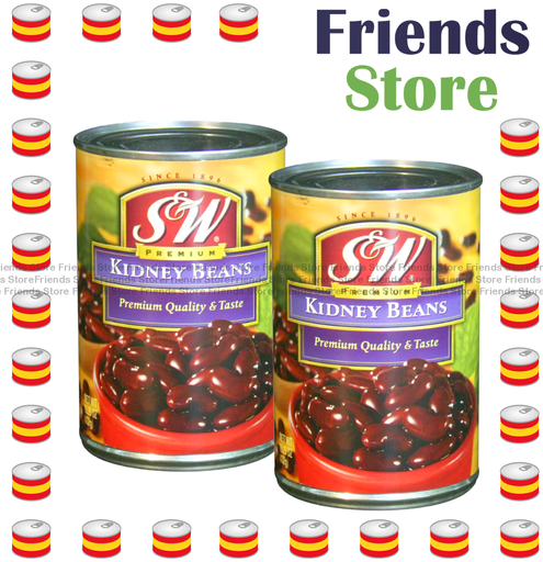 [4004422F] S&W - Kidney Beans  (439g X 2)