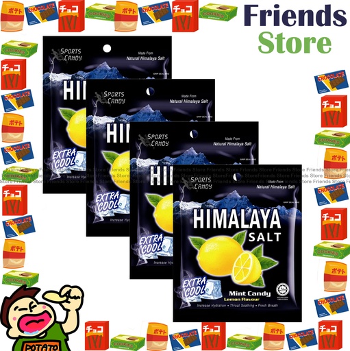 [4000256C] BIG FOOT - Himalaya Salt Mint Candy Lemon Flavor (15g X 4) (Parallel Imported/Packing randomly distributed)