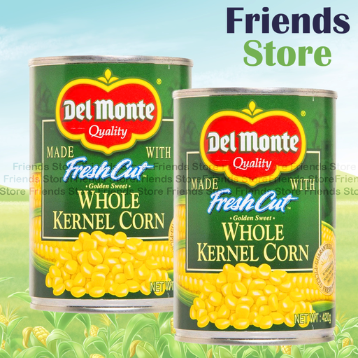 [40007720] Del Monte - Whole Kernel Corn (420g X 2) 罐裝 粟米粒