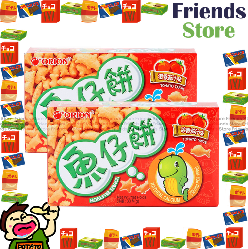 [4007683C] ORION - Korepab Snack (Tomato Flavor) 33g x2