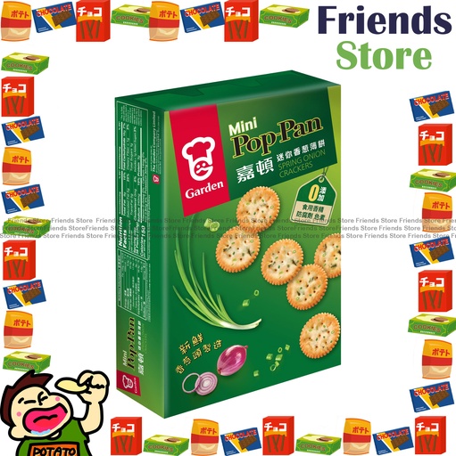 [4007684D] 嘉頓 - 嘉頓 <迷你> 香蔥薄餅 (100克 x 1)