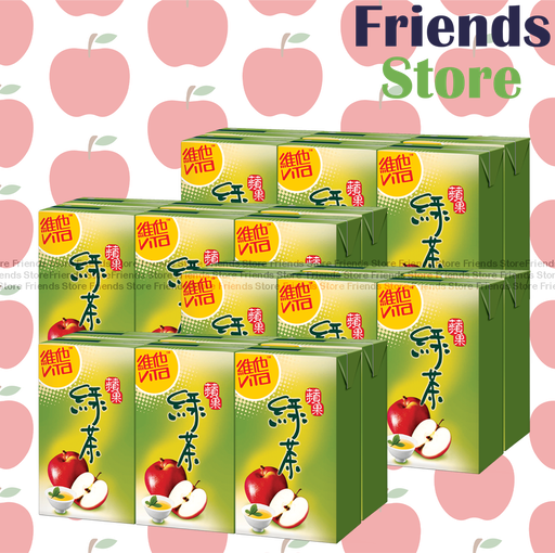[400098AF] Vita - [Full case] Paper-boxed Apple Green Tea (250ml X 6 X 4)
