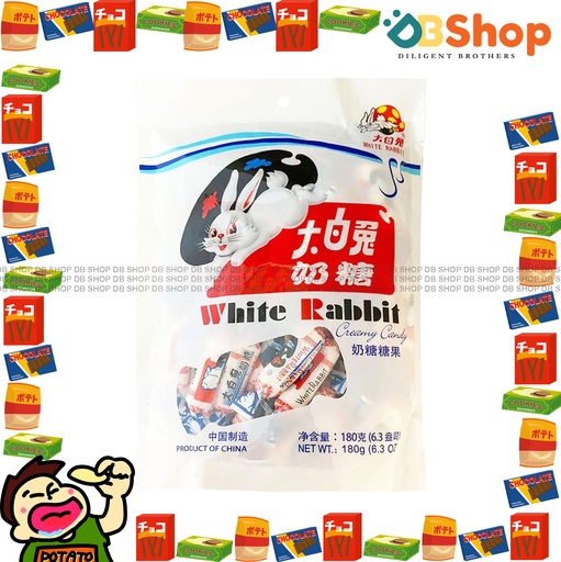 [4000256E] White Rabbit - Big White Rabbit candy (180g X 1)  奶糖
