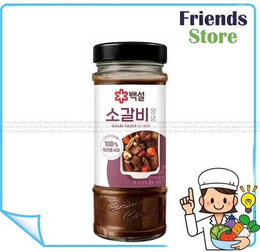 [4130L] CJ - Korean Beef Rib Barbecue Sauce (500g X 1)