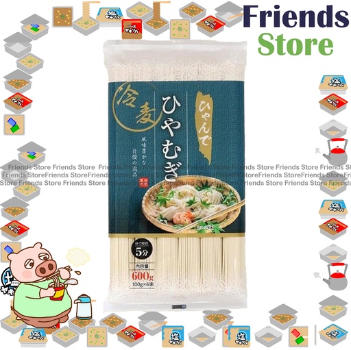 [4128F7H] 松代蕎麥善屋 - 日本蕎麥麵 (100克 X 6束) 平行進口