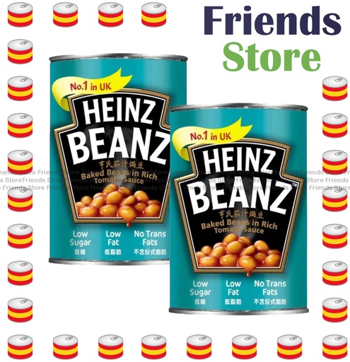 [4000787_B] HEINZ - 大罐裝 Beans in a rich tomato sauce (415g X 2)BBD:on/after 15 JUL 2025