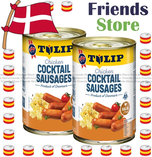 [4004423G2] TULIP - Chicken Cocktail Sausages (250g X 2) 雞肉雞尾腸