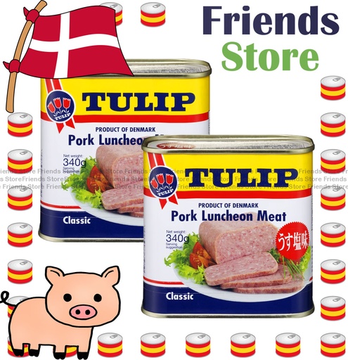 [4004423N] TULIP - Okinawa Pork Lucheon Meat (340g X 2)