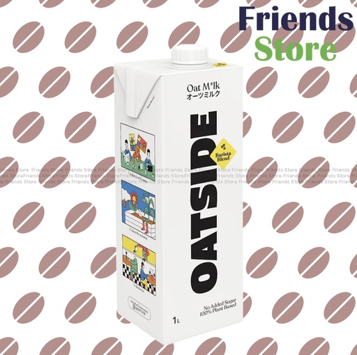 [4DK10E] OATSIDE - <大支裝> 咖啡燕麥奶  (1升 X 1)最佳飲用日期：2025年7月或之後
