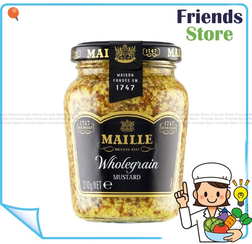 [4DK2B] MAILLE - Wholegrain Mustard (210g X 1)