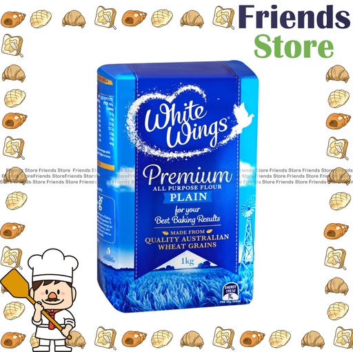 [4004423Q] White Wings - Flour Plain (1kg X 1)