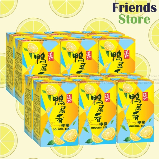 [4002110] 道地 - 紙包裝 鴨屎香檸檬茶 飲品  (250毫升 X 6 X 2)（新舊包裝隨機發貨）