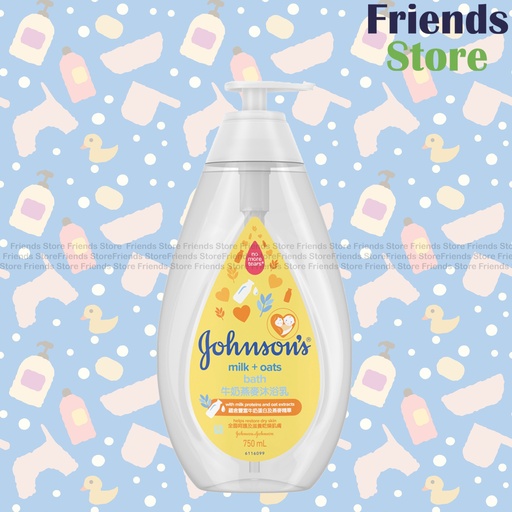 [PA008] Johnson's - Milk & Oats Bath 750ML