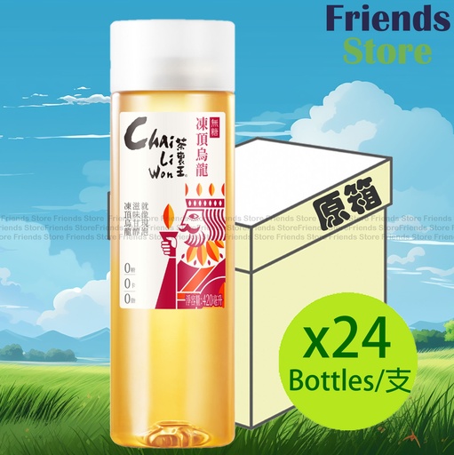 [4041CF] 茶裏王 - [原箱] 無糖 凍頂烏龍茶 (420毫升 X 24)