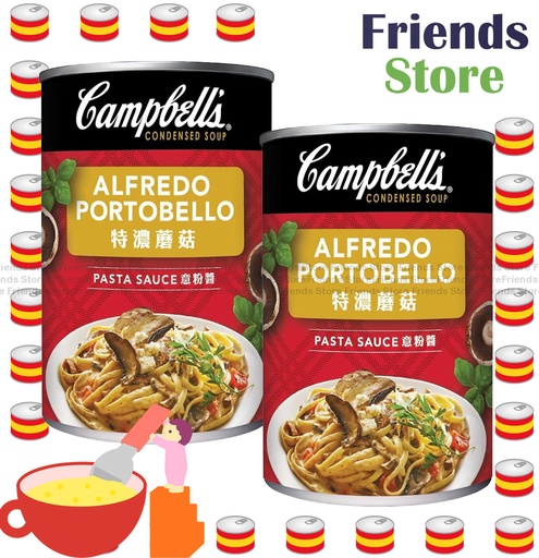 [40007726Q9] Campbell's - Alfredo Portobello  (290g X 2)