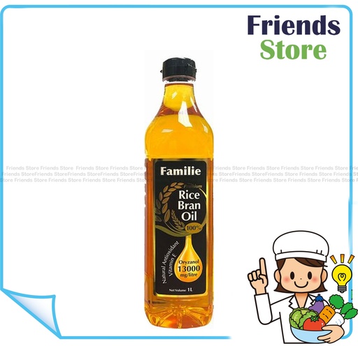 [4130E1] Familie - Premium Rice Bran Oil 1L (1L X 1)