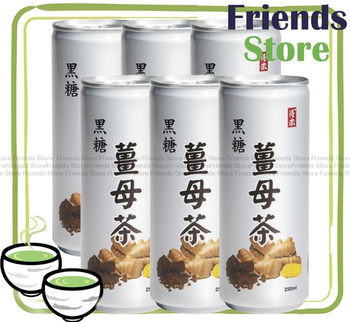 [400494_6] 得米 - 台灣黑糖薑母茶 (250毫升 X 6)