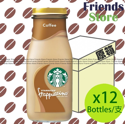 [4124KSAF] Starbucks - [Full Case]  Glass Frappuccino Coffee (281ml X 12)  BBD: OCT 2025 or after
