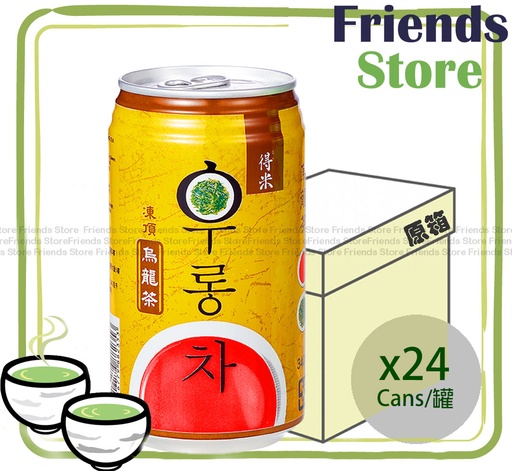 [400490] 得米 - [原箱] 罐裝 凍頂烏龍茶 (320毫升 X 24)