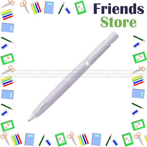 [12105D2] Zebra 斑馬牌 - bLen Single-Colour Emulsion Ink Ball-point Pen 0.7mm Grey Purple Barrel-Black Ink (B-BA88-PU)顏色以實物為準