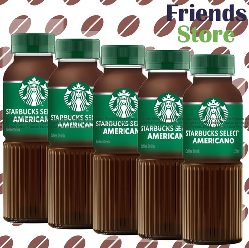 [4124KSC] Starbucks - Select Americano Coffee (270ml X 5)  BBD: 13 AUG 2025 or after