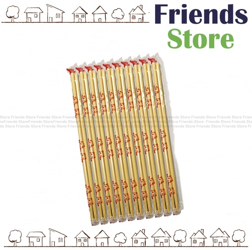 [300414A5] Others - 10 pairs (5mmX19cm) disposable chopsticks (Random Delivery)