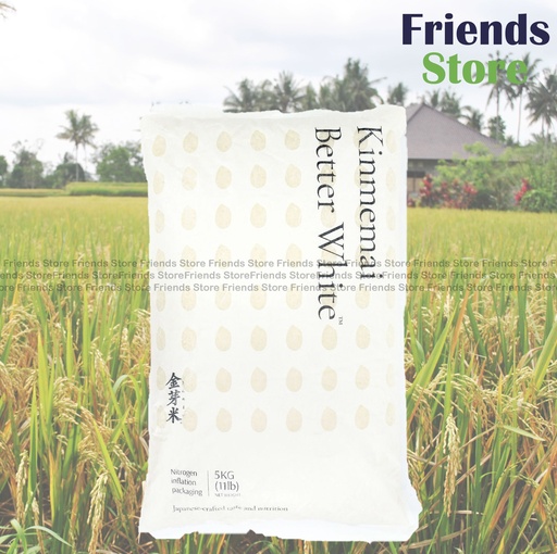 [40122T] Kinmemai Rice - Toyo Rice Kinmemai Better White Rice (5KG) BBD:on/after 25 JUN 2025