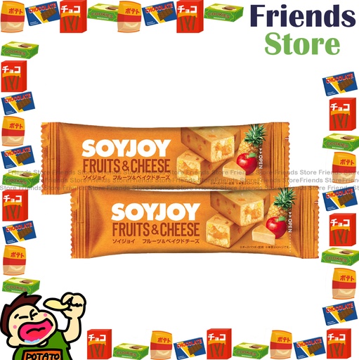 [4004423D4] SOYJOY - Fruits Soy Bar (Fruits & Cheese 果肉烤芝士味 Flavour) (30g X 2)