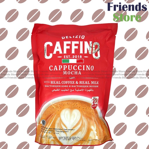 [4NO4A] - - Caffino Cappuccino (Mocha) (Pack of 10s)  (Parallel Imported Goods)New/Old packing randomly dist.