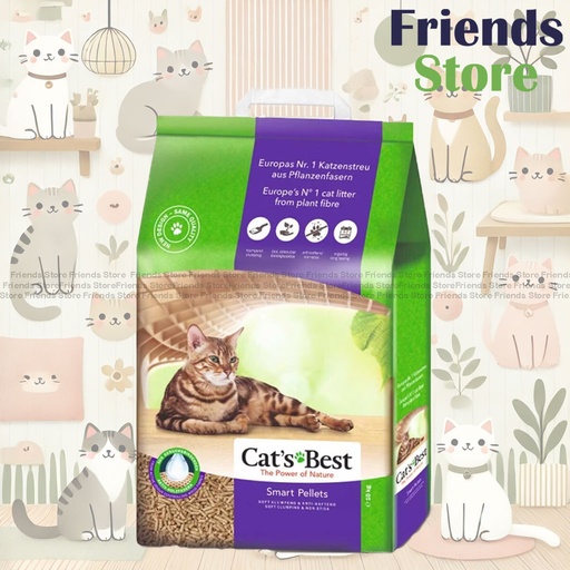 [JR21742] Cat's Best - Germany non-sticky wood cat litter 10kg high water absorption deodorizing antibacterial fast