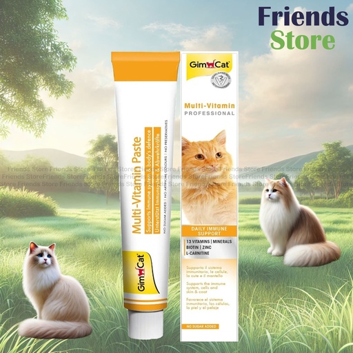 [GM401393] GimCat - Multi-Vitamin 100G[Sold simultaneously with new and old packaging]