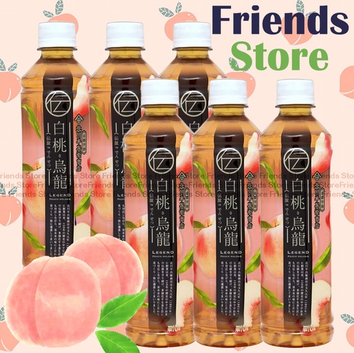 [4002751_6] 北川半兵衞商店  - <細支裝> 白桃烏龍茶 (430毫升 X 6)