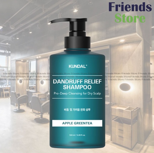 [PA048] KUNDAL - Dandruff Shampoo (Apple Green Tea) 500ml