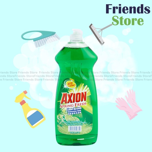 [4TM2L] AXION - Spring Fresh Lime Action Dishwashing Liquid