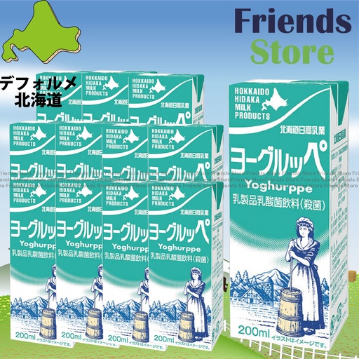 [40106J] Hidaka - Yoogurupe Drink <細盒裝> (200ml X 12) 