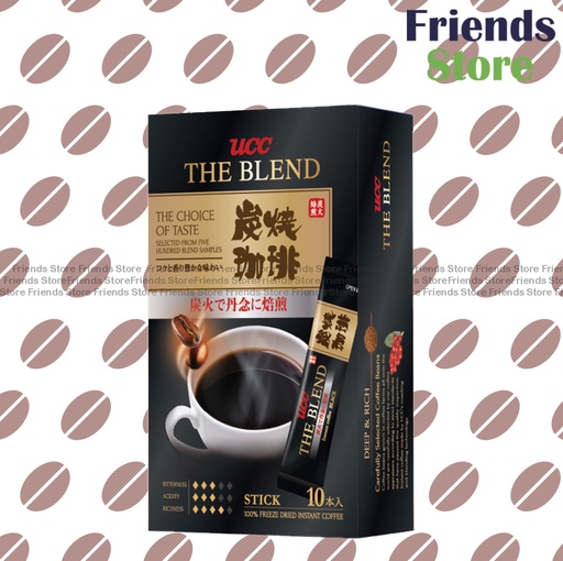 [4A8C] UCC - Boxed The Blend Sumiyaki Instant Coffee (Box of 10 Sachets)