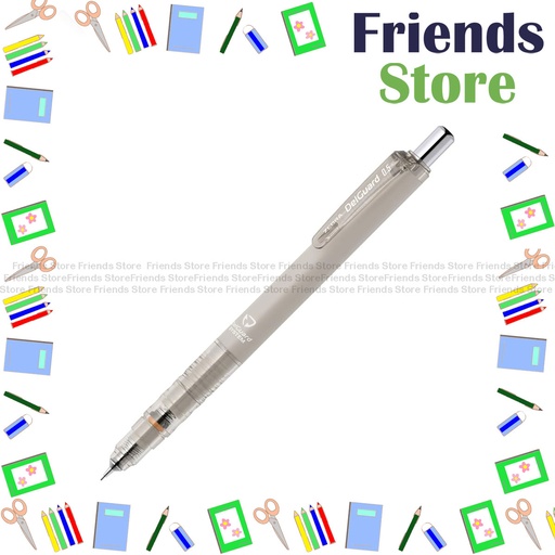 [12102G] Zebra 斑馬牌 - DelGuard Mechanical Pencil 0.5mm （P-MA85-LG-MBE）Matte Beige