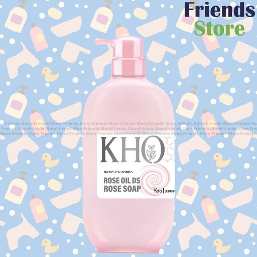 [PA037A] KHO - Rose Oil Ds Rose Soap 680ml 玫瑰精油