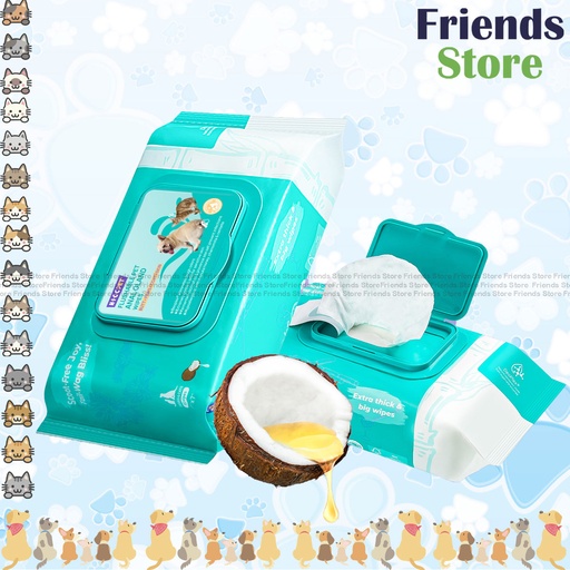 [H913204] HICC PET - Flushable pet anal gland wipes (100pcs)